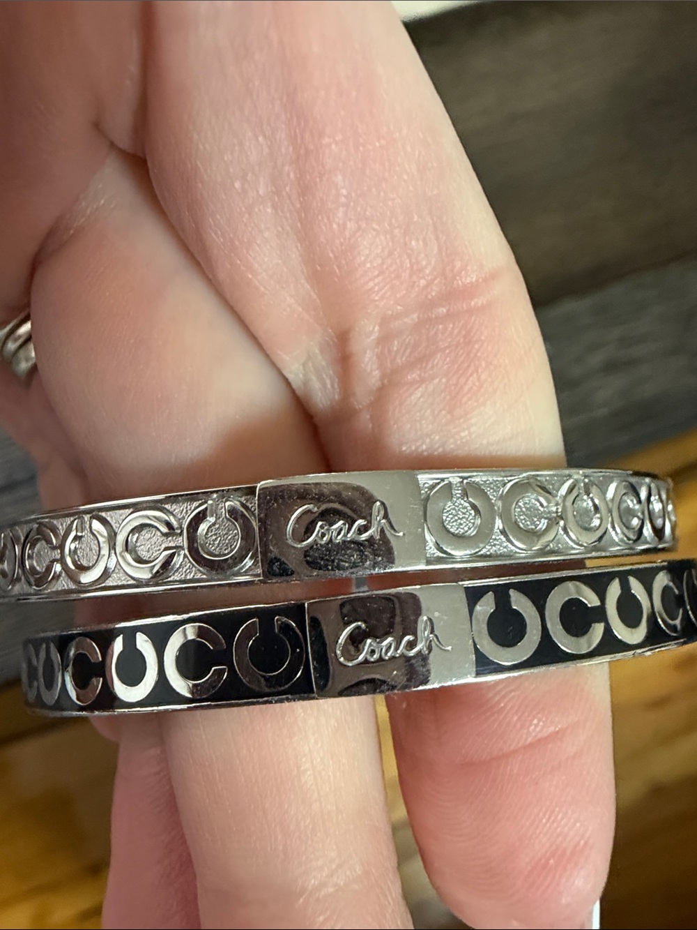 Coach bangles set - Picture 3 of 6